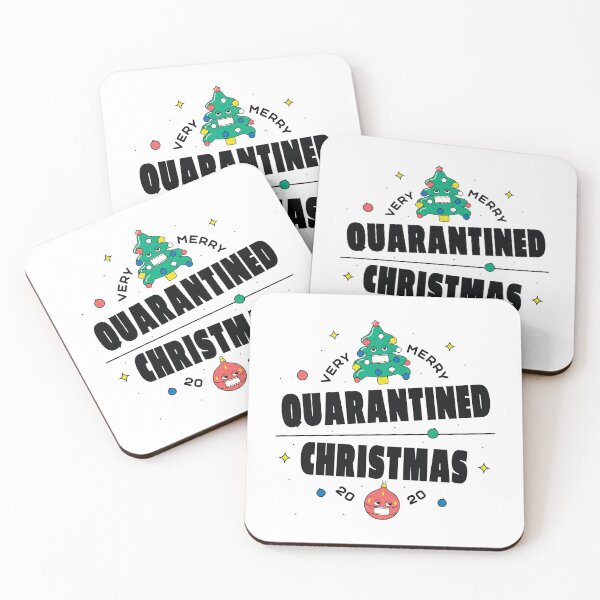 Item preview, Very Merry Quarantined Christmas 2020  designed and sold by HighEndLowCost.