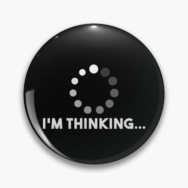 Item preview, I'm Thinking Funny Thinking Nerd IT designed and sold by Marco Damm.