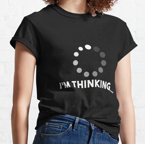 Item preview, I'm Thinking Funny Thinking Nerd IT designed and sold by Marco Damm.