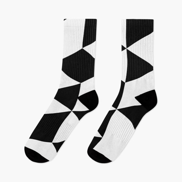 Item preview, Preppy Modern Black and White Abstract Geometric Pattern designed and sold by IamTrending.