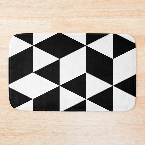Item preview, Preppy Modern Black and White Abstract Geometric Pattern designed and sold by IamTrending.