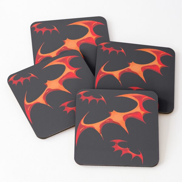 Item preview, Blood red bats designed and sold by theinkypensieve.