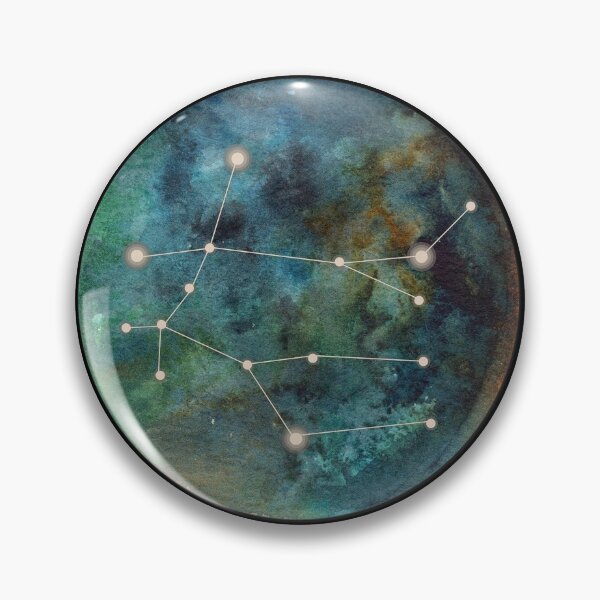 Item preview, Watercolor Zodiac Gemini Galaxy designed and sold by maruwatercolor.