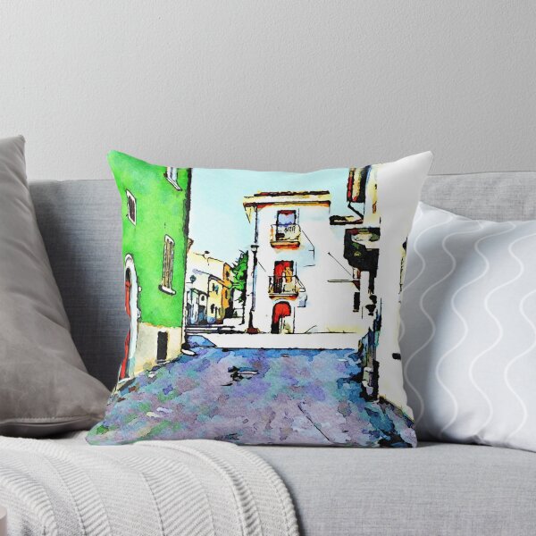 Item preview, Borrello: glimpse with green house designed and sold by Giuseppe Cocco.
