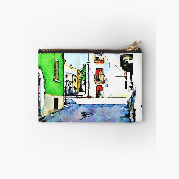 Item preview, Borrello: glimpse with green house designed and sold by Giuseppe Cocco.