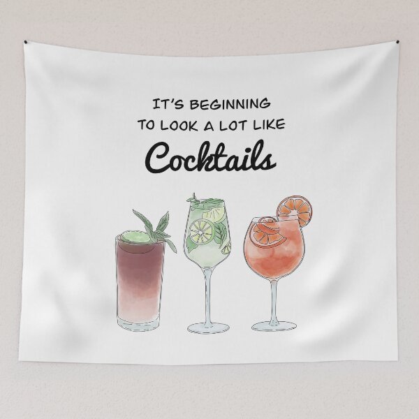 Item preview, Funny cocktails quote designed and sold by MadaFaCose.