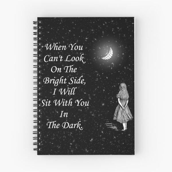 Item preview, Alice in Wonderland Starry Night Quote designed and sold by maryedenoa.