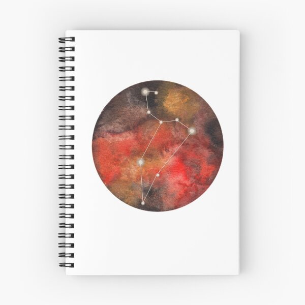 Item preview, Watercolor Zodiac Leo Galaxy designed and sold by maruwatercolor.