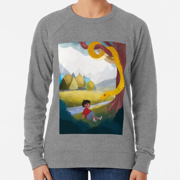 Kitchi: The Spirit Fox - Forrest and the Snake Lightweight Sweatshirt