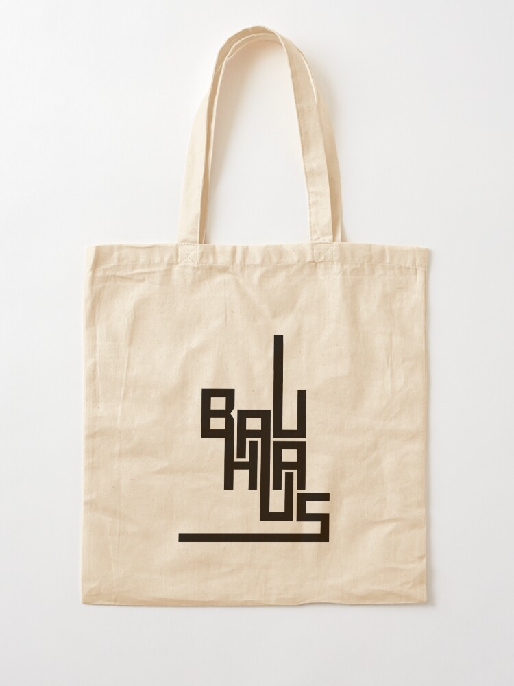 Thumbnail 2 of 5, Tote Bag, BAUHAUS minimalistic logo designed and sold by TinyTreeHugger.