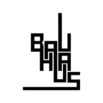 Artwork thumbnail, BAUHAUS minimalistic logo by TinyTreeHugger