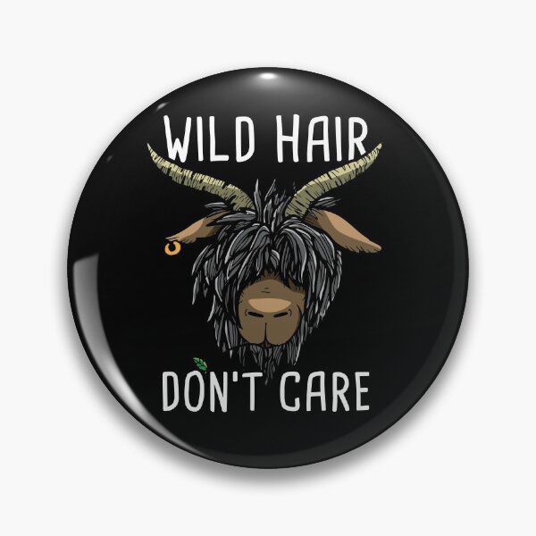 Item preview, Goat Wild Hair Don't Care Funny Farmer designed and sold by BornDesign.