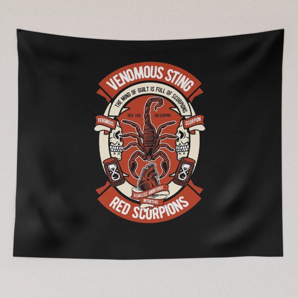 Item preview, Scorpion Red Scorpions designed and sold by ABCKT.