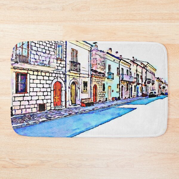Item preview, Borrello: colored facades designed and sold by Giuseppe Cocco.