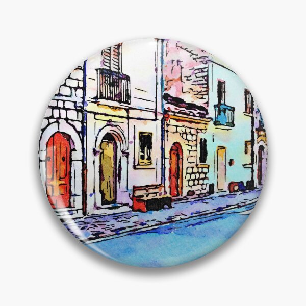 Item preview, Borrello: colored facades designed and sold by Giuseppe Cocco.