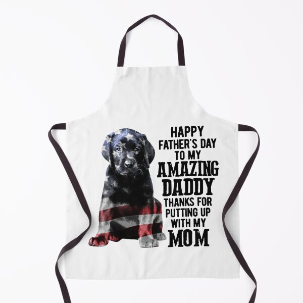 Item preview, Black Labrador Happy Father's Day To My Amazing Daddy Gift designed and sold by ThomasTrump.