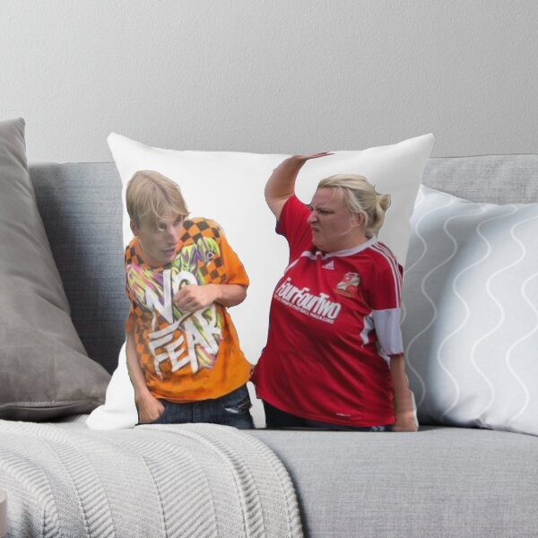 SMACK this country Throw Pillow