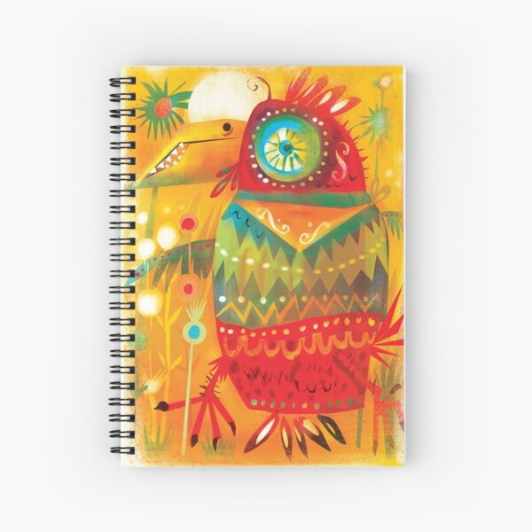 Jub Jub Bird Spiral Notebook