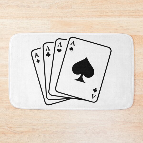 Item preview, cards, fan, aces, suit, black, designed and sold by kostin78.