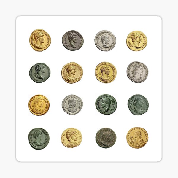 Item preview, Roman Coin Collection Silver Gold Bronze Denarii designed and sold by yisela.