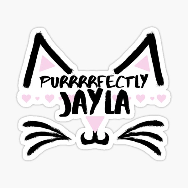 Item preview, Purrrrfectly JAYLA designed and sold by IzzyDee-Designs.