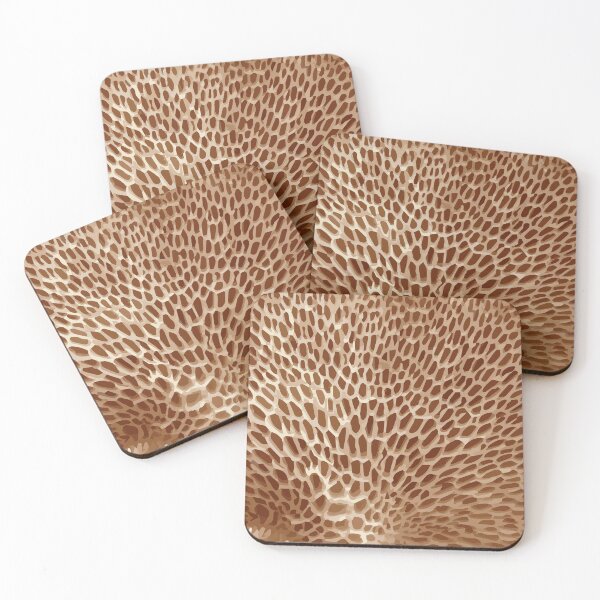 Item preview, Sponge Mushroom Background - Brown 03 designed and sold by serenaking.