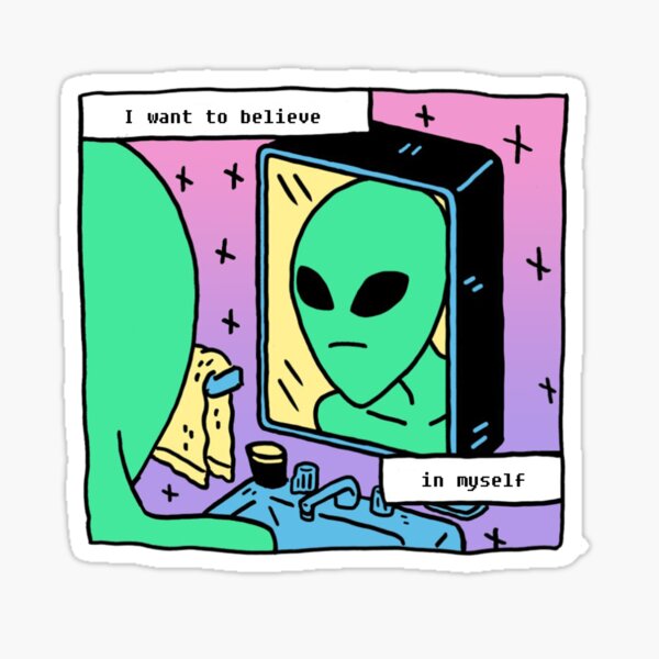 Item preview, I want to believe in myself designed and sold by obsrvr7.