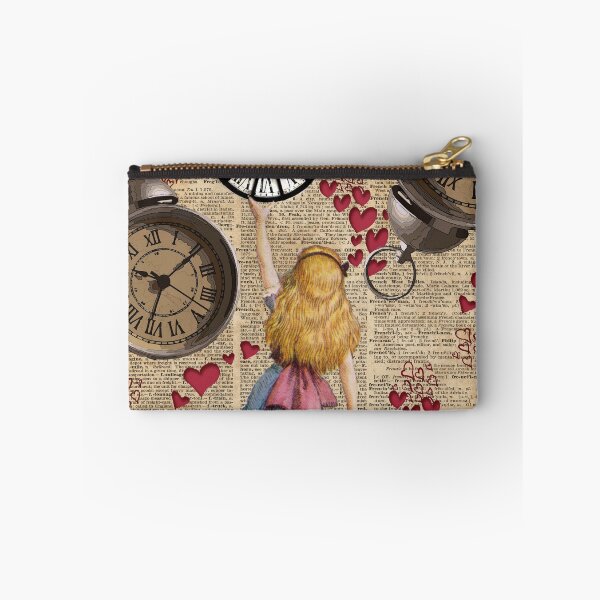 Item preview, Alice In Wonderland Travelling in Time designed and sold by DictionaryArt.