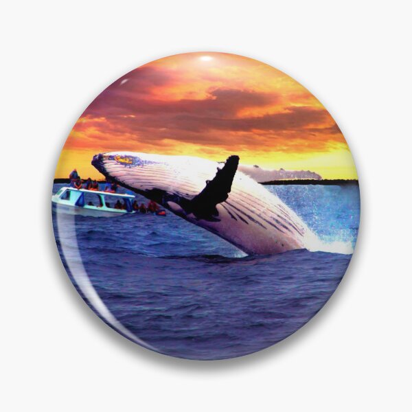 Item preview, Humpback Whale Breaching Near Puerto Lopez, Ecuador XIV designed and sold by alabca.