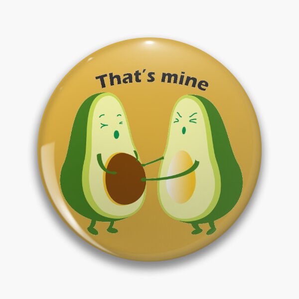 Item preview, I'm with the Avacado Funny avacado fight sticker and hoodies designed and sold by Sharath98.