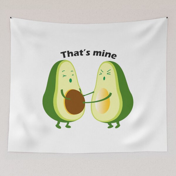 Item preview, I'm with the Avacado Funny avacado fight sticker and hoodies designed and sold by Sharath98.