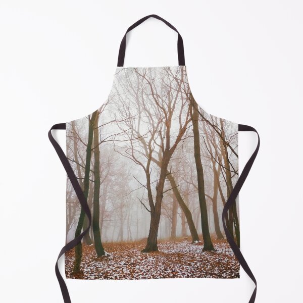 Item preview, First snow in a magic foggy forest, natural background  designed and sold by helenkaiy.