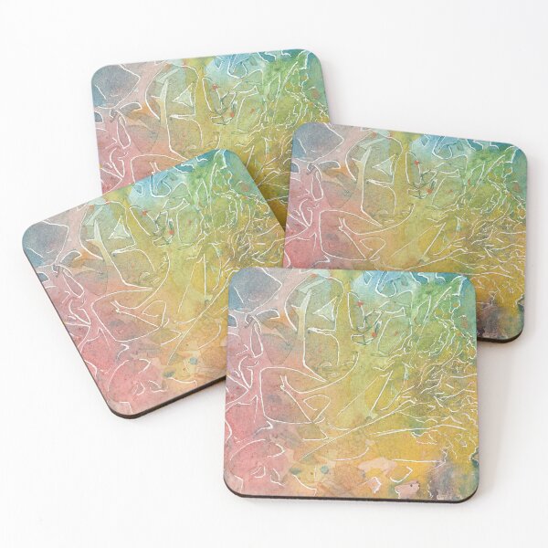 Item preview, Organic abstract aquarel 7 designed and sold by Rudi Bloes.
