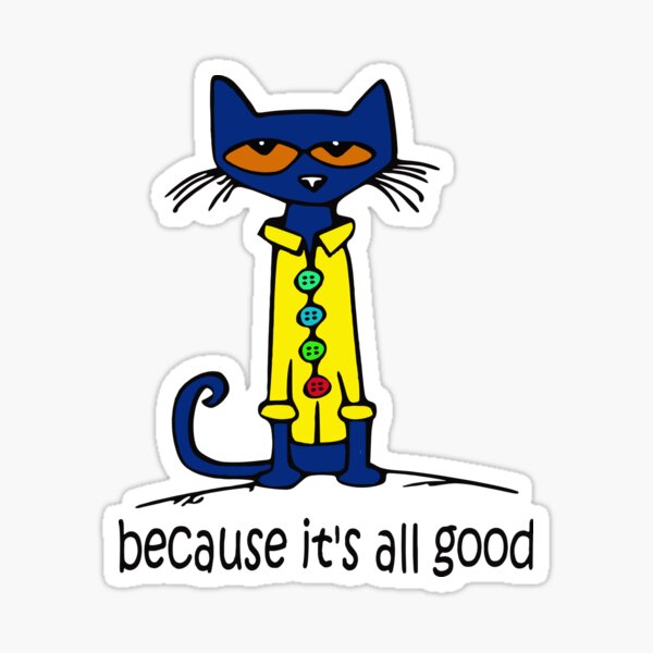 Stickers Sur Le Theme Pete Le Chat Redbubble