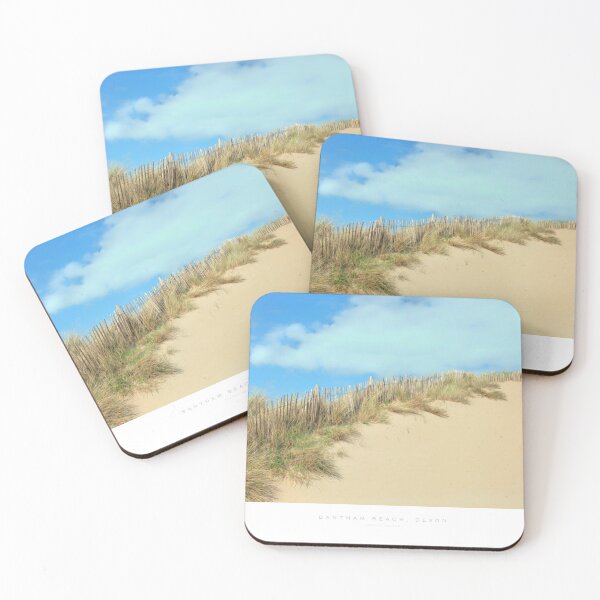 Item preview, Painterly image of Bantham Beach, Devon designed and sold by andrewroland.