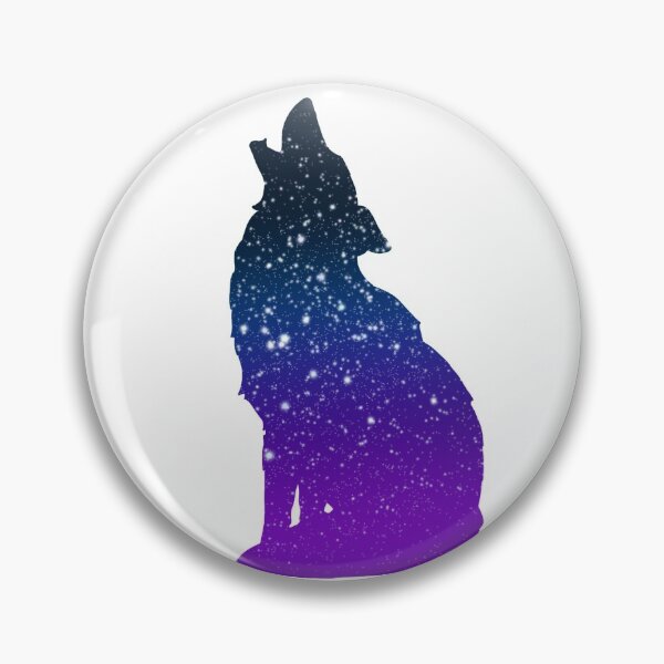 Item preview, Starry Night Sky Wolf designed and sold by NickHydo.