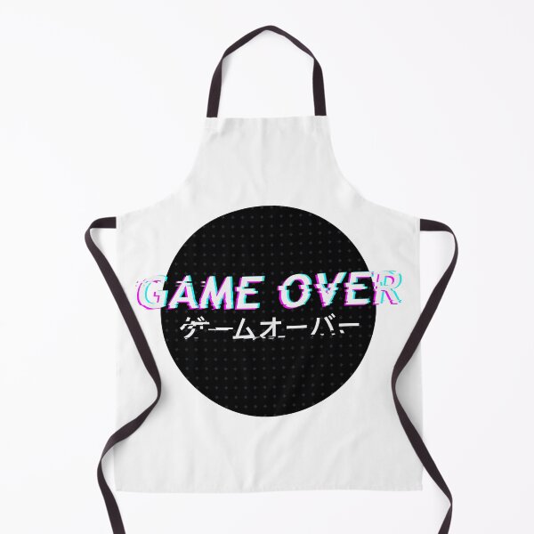 Item preview, Game over / GĒMUŌBĀ Glitch Text Japanese designed and sold by KimVanG.