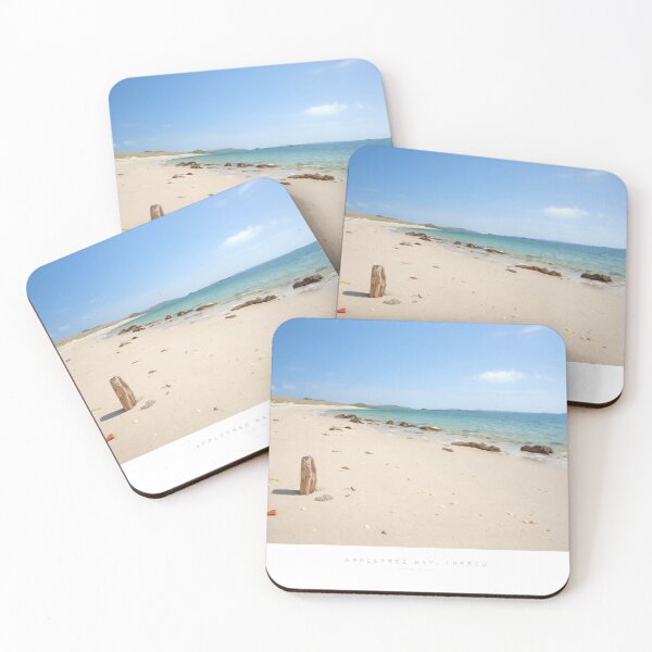 Item preview, Painterly style image of Appletree Bay, Isles of Scilly designed and sold by andrewroland.