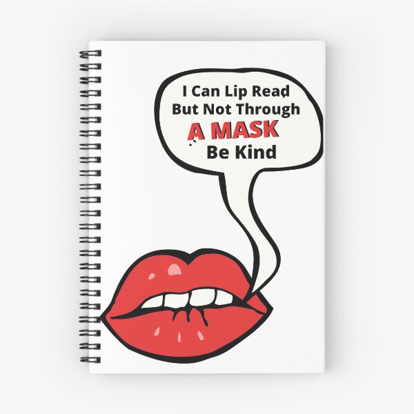 Item preview, Hearing Impaired I can Lip Read Cartoon Design designed and sold by Beluved.