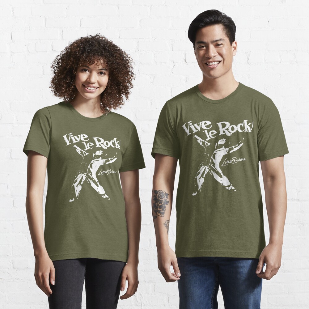 Saint Laurent Rock Icon Print T-shirt in Black for Men