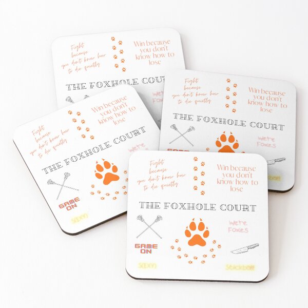 Item preview, The Foxhole Court Sticker Pack / Shirt, Notebook, Cushion designed and sold by Revel-in.