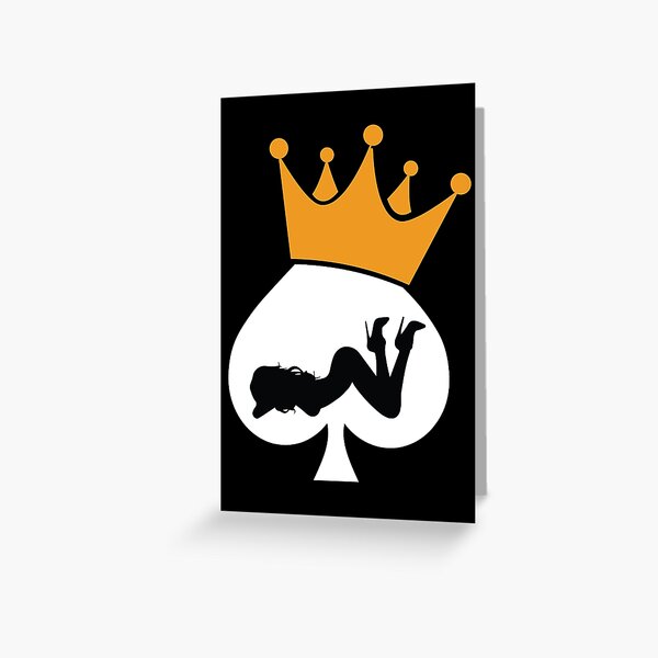 Queen Hotwife Greeting Card