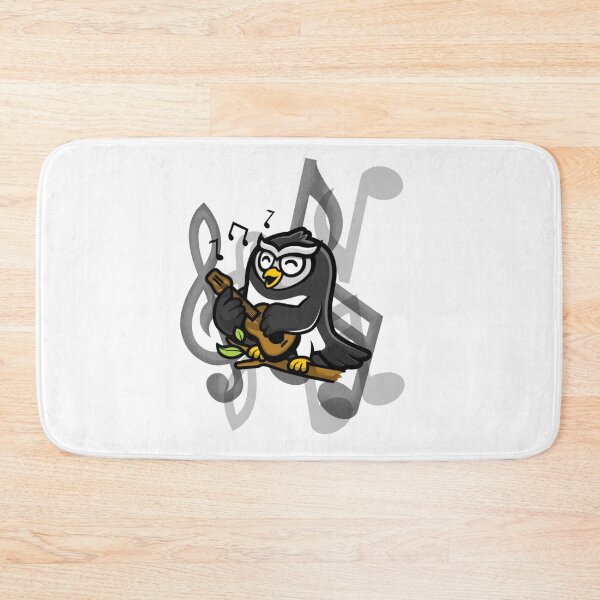 Item preview, Ukulele Owl Playing Ukulele  designed and sold by joabaj.