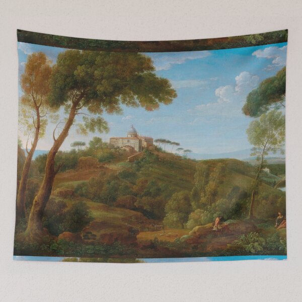 Item preview, Beautiful European Landscape - henrik frans van lint designed and sold by Vintage Designs +.