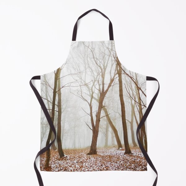 Item preview, First snow in a magic foggy forest, natural background  designed and sold by helenkaiy.