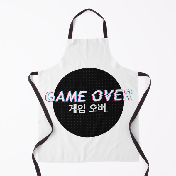 Item preview, Game over / ge-im o-beo Glitch Text Korean designed and sold by KimVanG.