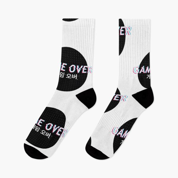 Item preview, Game over / ge-im o-beo Glitch Text Korean designed and sold by KimVanG.