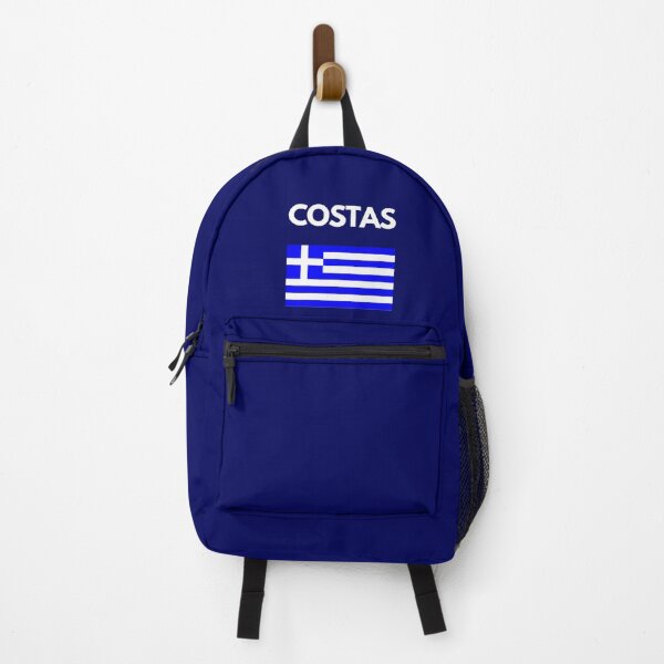 Item preview, Costas Greek Name with Greek Flag Design designed and sold by TheGreekGuy.