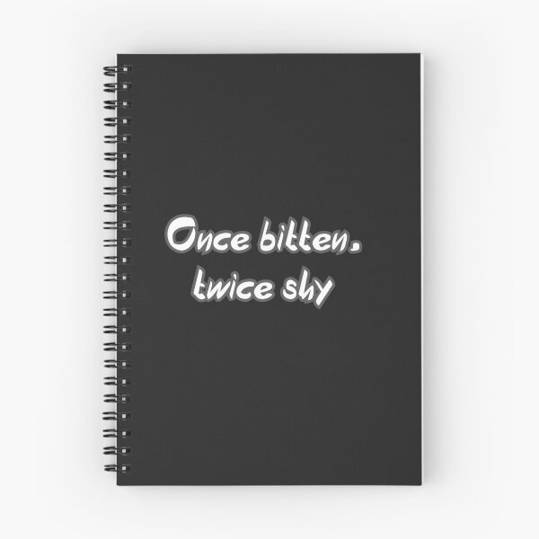 Item preview, Once bitten twice shy  designed and sold by Inspiring Strokes.