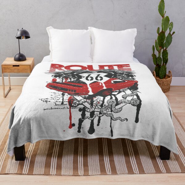 Aperçu de l'œuvre ROUTE 66 créée et vendue par Fozy-Shop-Tees.